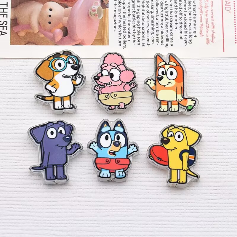 10PCS cartoon dog acrylic DIY  - Penn Reel Fierce ulasan dan harga