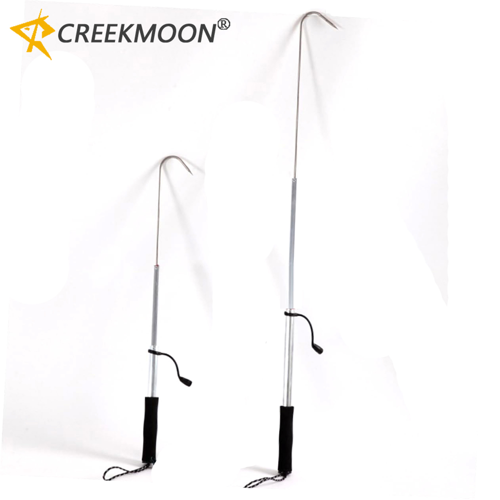 Telescopic Fish Gaff Stainless - Fishing Line Dispenser ulasan dan harga